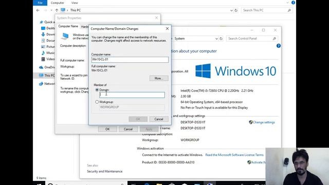 07-MCSA- How to Join Domain / Work group-Windows Server 2019 смотреть онлайн