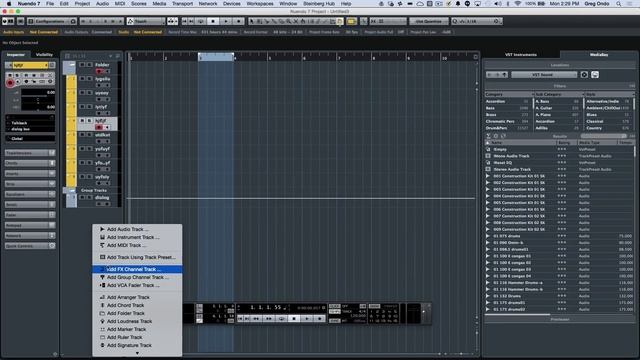 Nuendo 7 Starting a Project смотреть онлайн