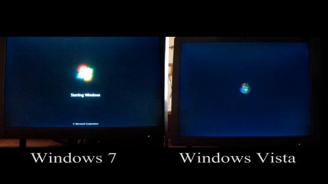 windows vista vs windows 7 boot смотреть онлайн
