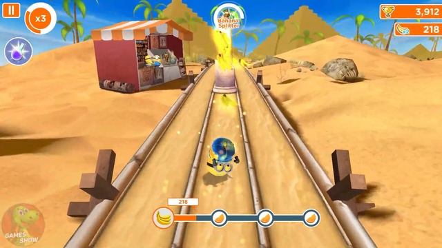 Despicable Me: Minion Rush - Gameplay Walkthrough Level 26 (iOS Android PC) смотреть онлайн