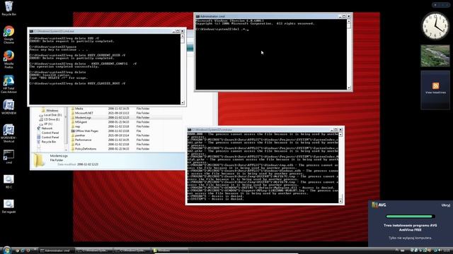 niszczenie windows vista HP OEM смотреть онлайн