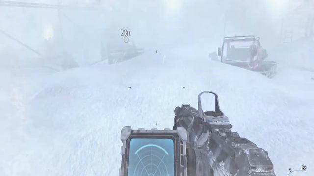 Прохождение Call of duty Modern Warfare 2 (Миссия 2, Скалолаз) 1/2 смотреть онлайн