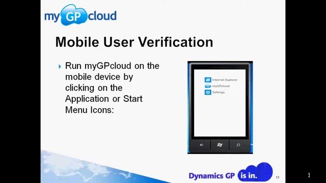 myGPcloud Mobile for Windows Phone 7 смотреть онлайн