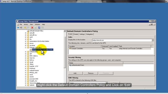 Audit Policy Configuration for Domain Controllers смотреть онлайн