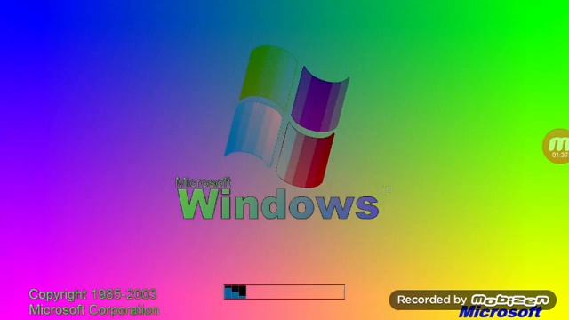 Windows XP 2003 Edition Startup Sound Effects In RGB TO BGR Reversed смотреть онлайн