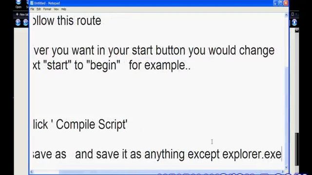 Changing The Text on Your Start Button смотреть онлайн