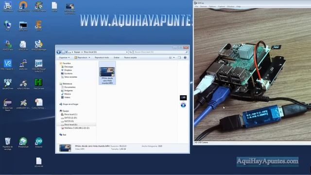 Test módulo X820 para Raspberry Pi смотреть онлайн