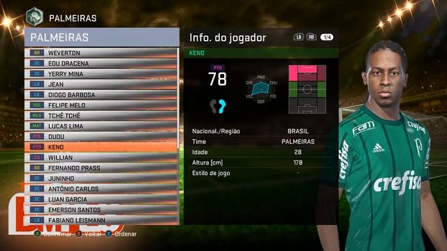 PES 2018 - PATCH BMPES ELITE 1.03 (TODAS AS FACES DO BRASILEIRÃO) смотреть онлайн