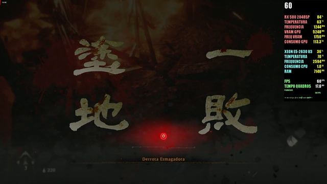 Wo Long: Fallen Dynasty | RX 580 2048SP 8GB | XEON-2630 V3 | 1080P | Baixo | 60 FPS смотреть онлайн