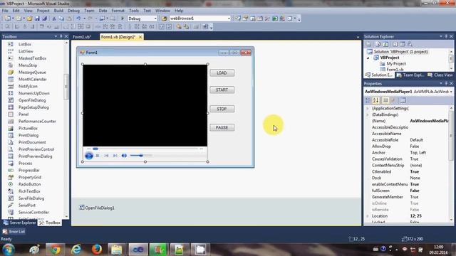 VB.NET Tutorial 20 : Embedding the Windows Media Player Control in a Visual Basic .NET смотреть онлайн