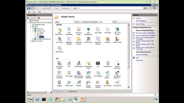 IIS Virtual Directory vs. Application-Week 15 смотреть онлайн