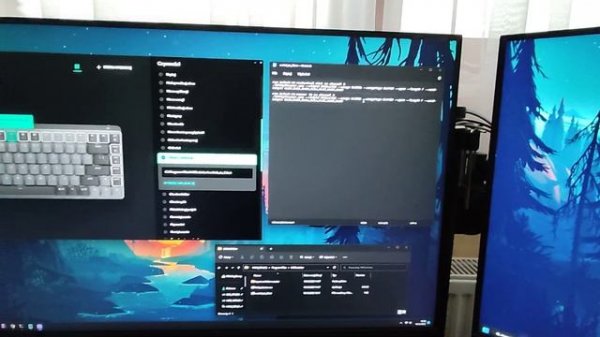 Logitech MX. How to switch simultaneously a mouse and a keyboard by one click.