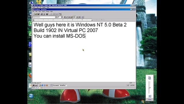 Win NT 5.0 Beta 2 Build 1902.mp4 смотреть онлайн
