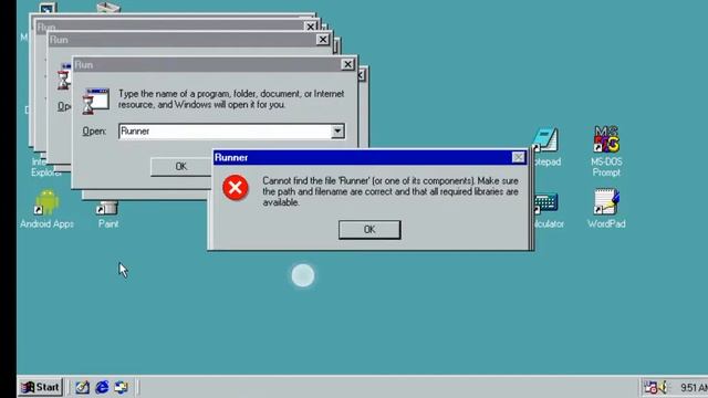 Windows 98 Error смотреть онлайн