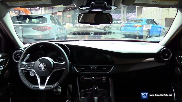 2017 Alfa Romeo Giulia Quadrifoglio - Exterior and Interior Walkaround - 2017 New York Auto Show смотреть онлайн