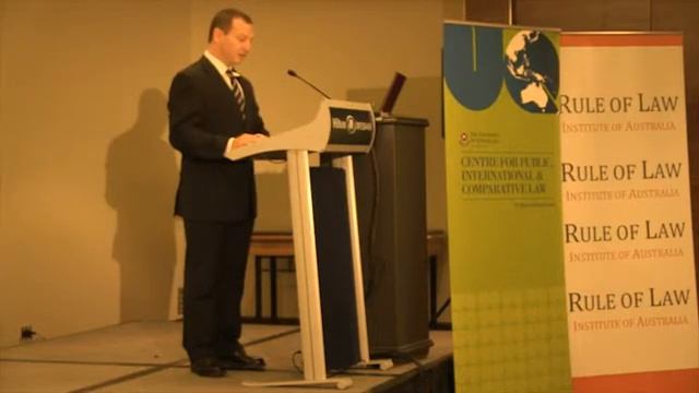 The Rule of Law Contemporary Issues Brisbane Conference 2012 Session One (part 2) смотреть онлайн