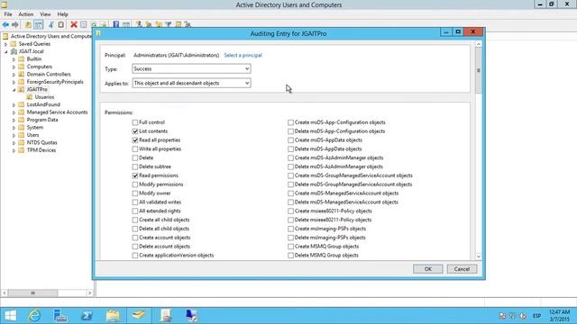 Windows Server 2012 R2 - Auditoria a Active Directory смотреть онлайн