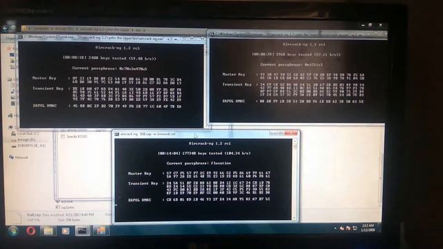 Aircrack-ng brute-Force attack with Windows смотреть онлайн