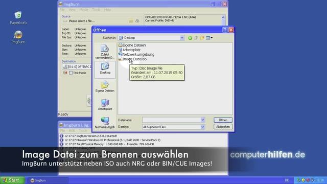 Windows XP: Image brennen! смотреть онлайн