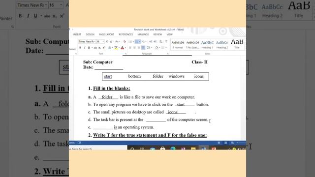 CBSE Online Classes Class-2 Computer Topic- Windows Operating System смотреть онлайн
