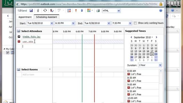 How to Schedule a Meeting in Windows Live смотреть онлайн
