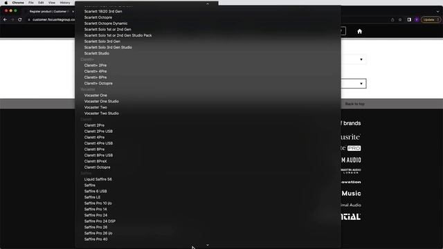 How To Register Your Focusrite Product