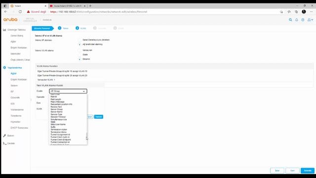 Aruba Instant AP 802.1x Dinamik Vlan Atama with Windows NPS Server смотреть онлайн