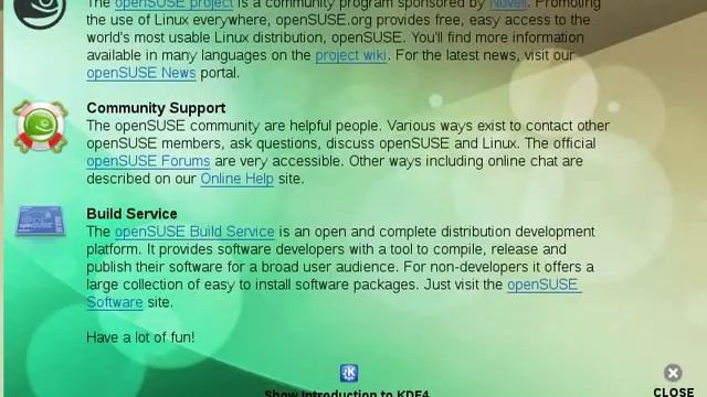 openSUSE KDE LiveCD Installation смотреть онлайн
