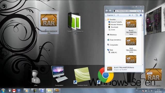 10 Theme Winrar ! By: xFire смотреть онлайн