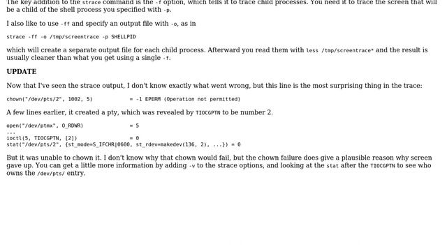 Unix & Linux: Why do I get "screen is terminating" without root? (7 Solutions!!) смотреть онлайн