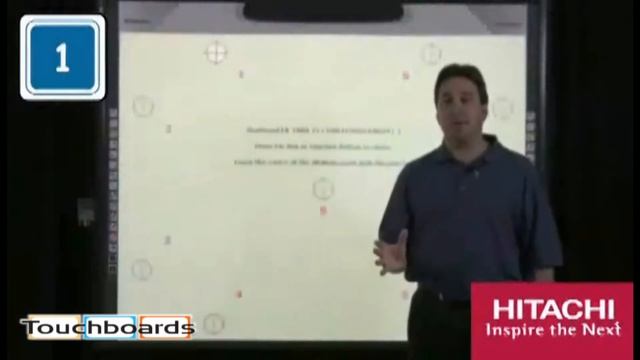 Hitachi StarBoard FXTRIO Launch Software & Calibrate