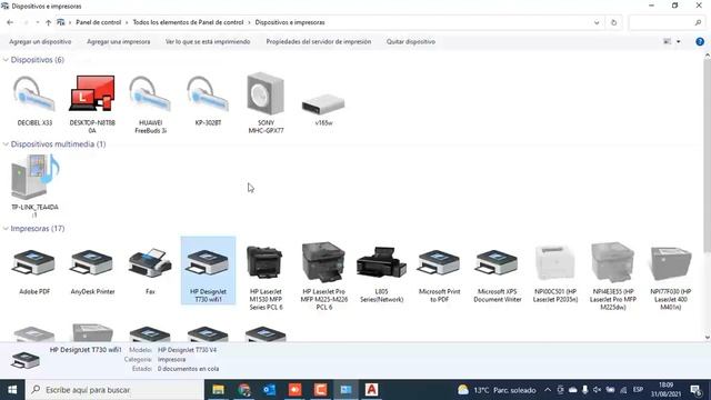 Instalación Drivers Ploter HP DesignJet T730 смотреть онлайн