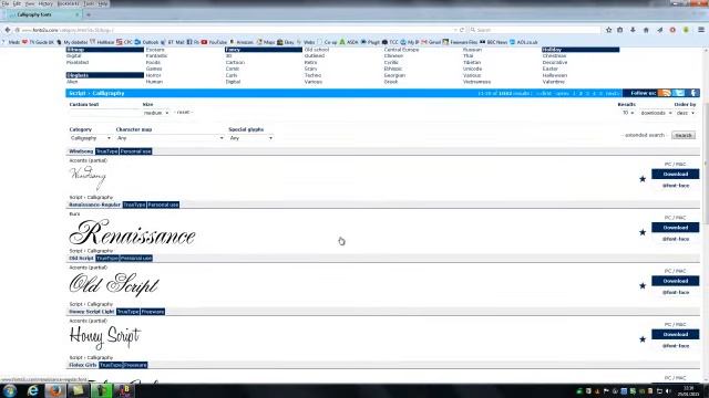 How to find fonts for your computer in Windows 7 - 8 - 8.1 смотреть онлайн
