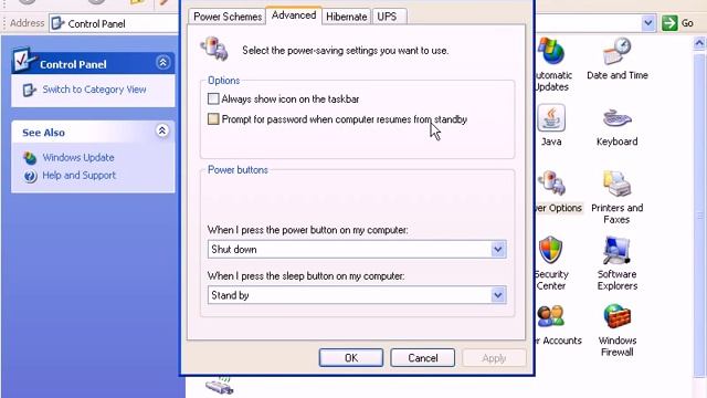 More Advanced Features Of Windows XP - Windows Control Panel Powers Options смотреть онлайн