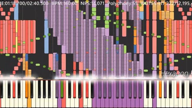 [Black MIDI/Synthesia + FFMpeg] Hampster Dance Black Very Insane Version | 12.1 Million Notes смотреть онлайн