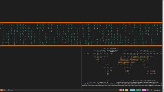 Work Simulation on Linux. 👨🏻💻 Fake Hacker Screen 🔥 смотреть онлайн