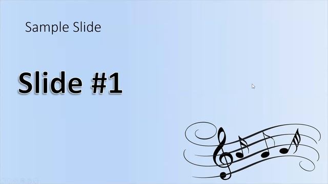 How To... Add Music to a PowerPoint 2013 Presentation смотреть онлайн