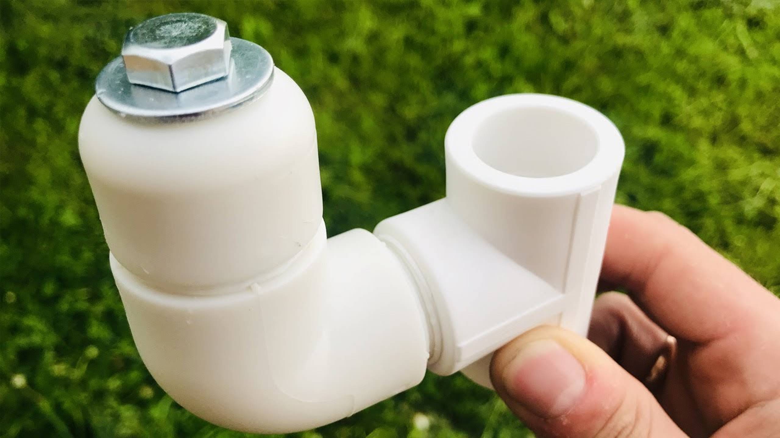 Классная идея из ПП труб! На 100% ПОЛЕЗНАЯ самоделка из пластиковой трубы! смотреть онлайн