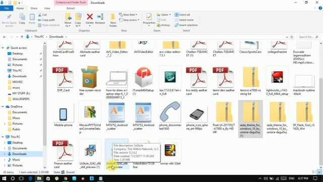 WINDOWS 10 DARK THEME, VERY SIMPLE , MAKE YOUR PC ATTRACTIVE смотреть онлайн
