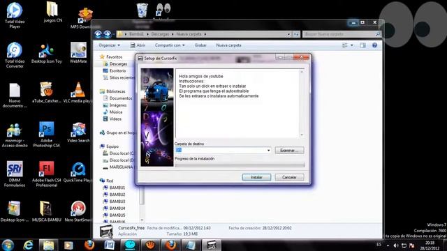 descargar cursor fx y efecto agua y luz de neon смотреть онлайн