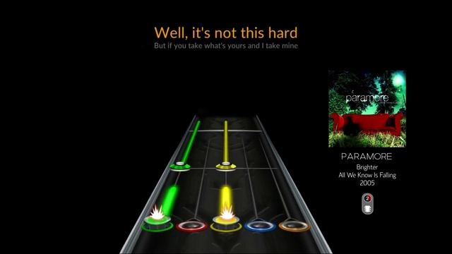 Paramore - Brighter | Clone Hero Chart