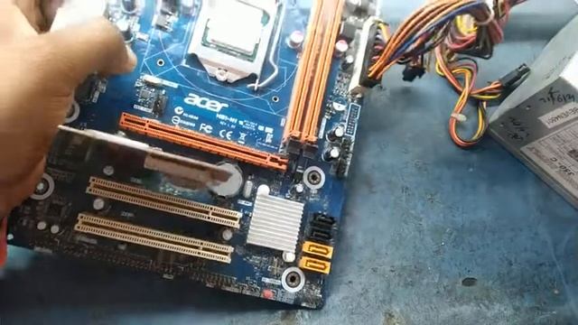 Acer H81m1-AR motherboard not power solution watch till the end смотреть онлайн