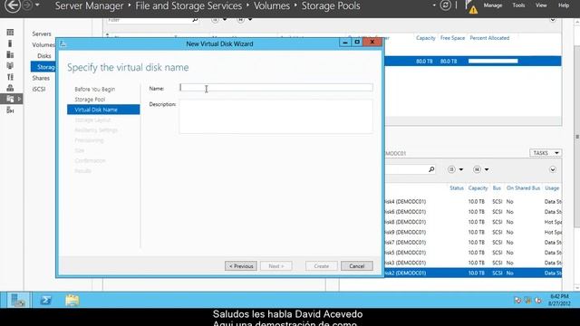 Windows Server 2012 Storage Pools .mp4 смотреть онлайн