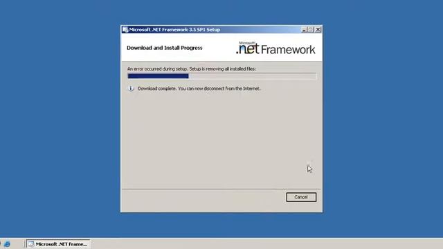 2 Dotnetframework 3 5 install Node1 ERROR смотреть онлайн