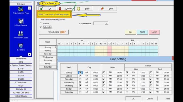 KX- TES824  ( PC  PROGRAMING   ) 8\24  شرح برمجة السنترال باناسونيك