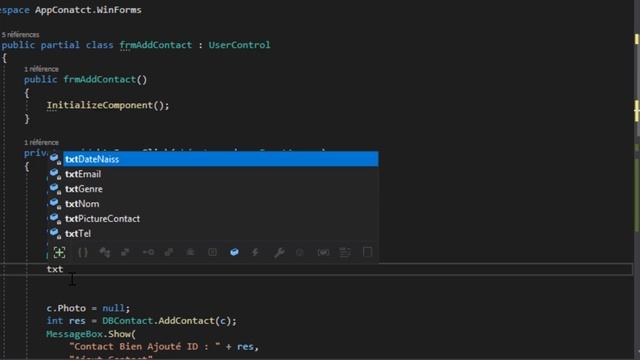 #08 - La Programmation CSharp/C# WinForm - Projet EContact - Ajouter Photo смотреть онлайн