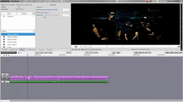 Основны работы в редакторе видео Flowblade смотреть онлайн