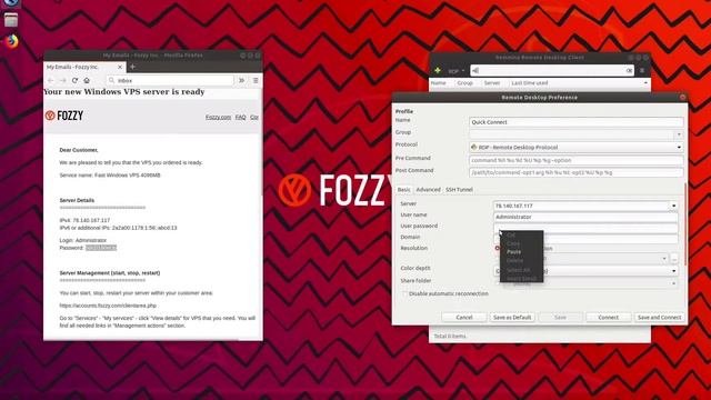 How to connect to Windows VPS via RDP (Linux) смотреть онлайн