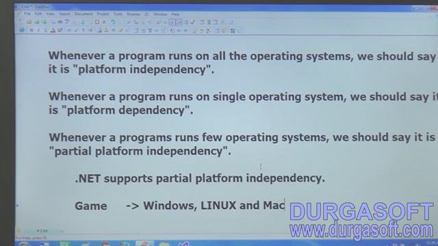 MicroSoft .NET || Features of . NET смотреть онлайн