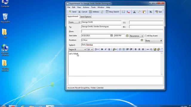 GroupWise 2012: What's New: Windows 7 Taskbar Integrations смотреть онлайн
